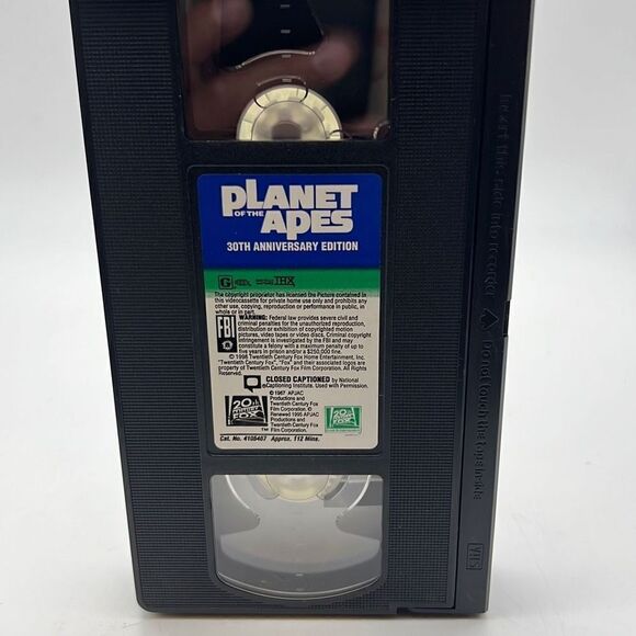 Planet Of The Apes‎ 30th Anniversary  (VHS) Charlton Heston Roddy McDowall - Picture 3 of 3